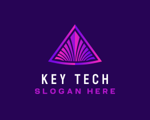 Premium Pyramid Tech  logo design