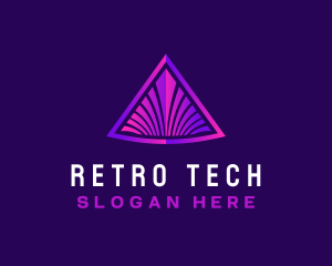 Premium Pyramid Tech  logo design