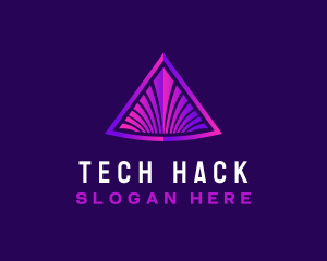 Premium Pyramid Tech  logo design