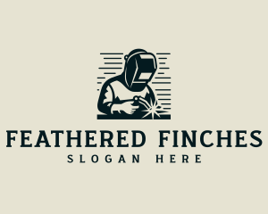 Welding Fabrication Blowtorch logo design