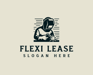 Welding Fabrication Blowtorch logo design