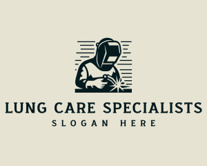 Welding Fabrication Blowtorch logo design