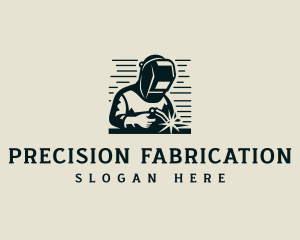 Fabrication - Welding Fabrication Blowtorch logo design