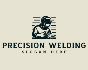 Welding - Welding Fabrication Blowtorch logo design