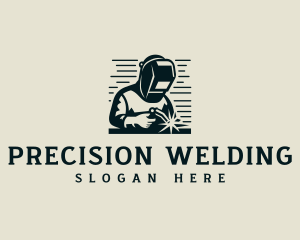 Welding Fabrication Blowtorch logo design