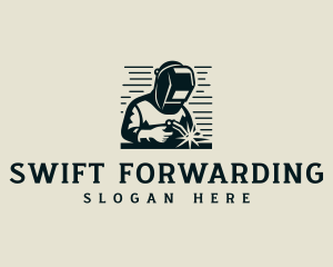 Welding Fabrication Blowtorch logo design