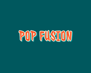 Pop - Mural Pop Art logo design