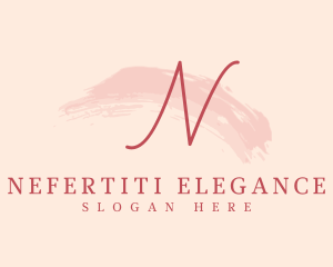 Brush Stroke Cosmetic Spa logo design