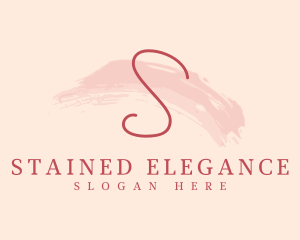 Brush Stroke Cosmetic Spa logo design