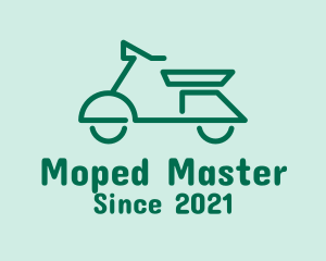 Moped - Electric Scooter Travel logo design
