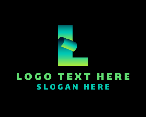 Documentation - Document Writing App Letter L logo design