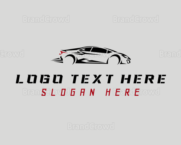 Sports Car Speed Logo