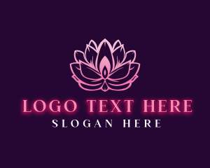 Lotus Flower Wellness Logo