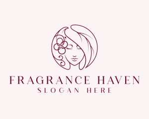 Beauty Salon Woman logo design