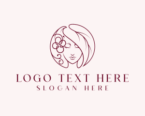 Beauty Salon Woman Logo