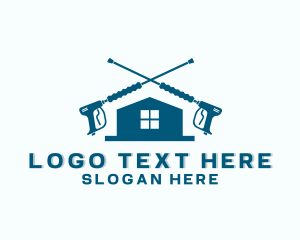 Tools - House Pressure Wash Cleaning logo design