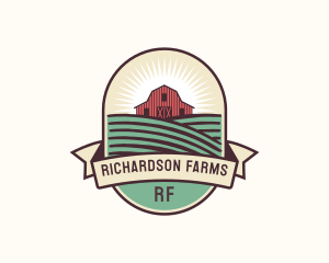 Organic Farm Field logo design