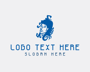 Greek God Character  logo design