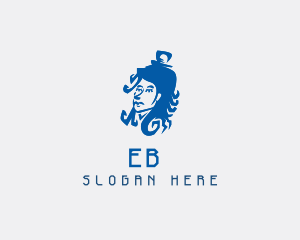 Masculine - Greek God Character logo design