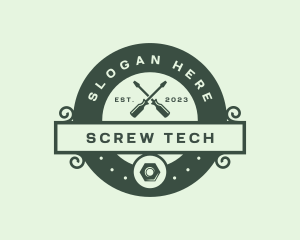 Screwdriver Home Renovation logo design