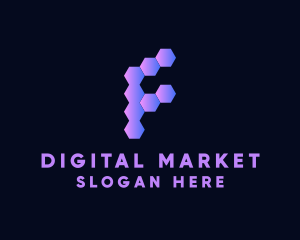 Online - Digital Online Network logo design