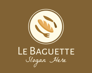 Baguette - Bakery Cafe Restaurant logo design