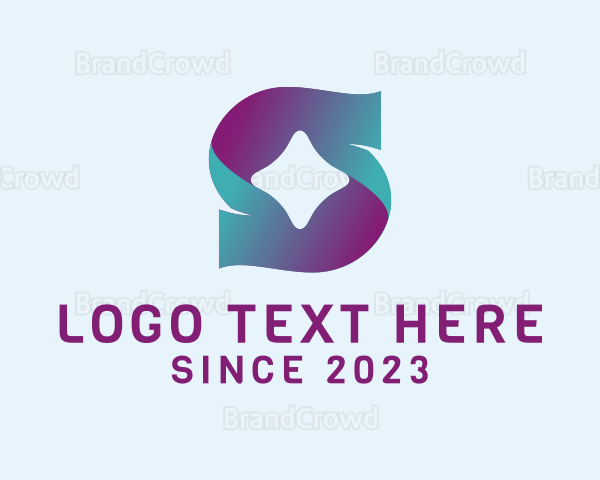 Diamond Tech Letter S Logo