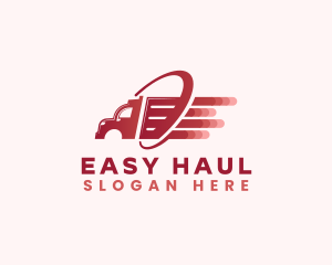 Fast Truck Logistics logo design