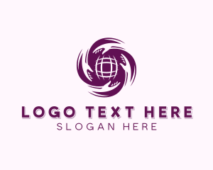 Cooperative - Worldwide Humanitarian Organization logo design