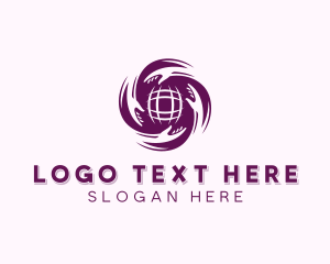 Globe - Worldwide Humanitarian Organization logo design