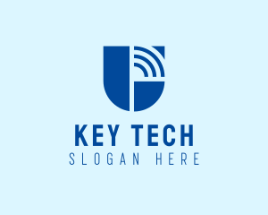 Tech Wifi Telecommunication  logo design