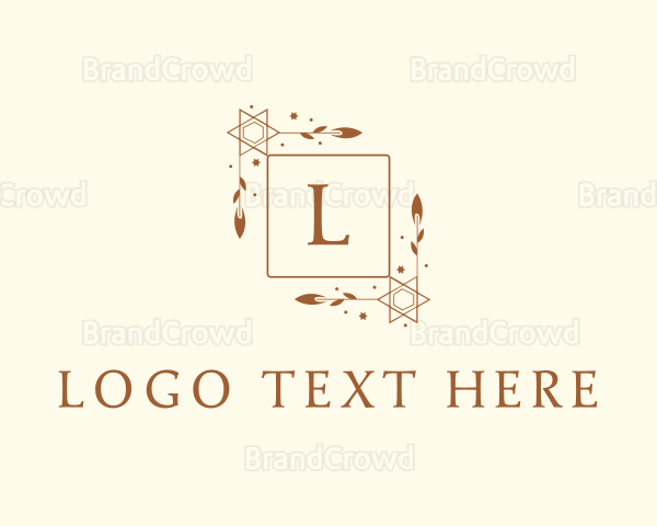 Mystical Elegant Organic Logo