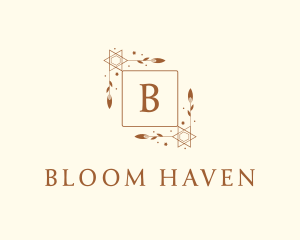 Floriculture - Mystical Elegant Organic logo design