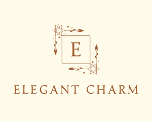 Mystical Elegant Organic logo design