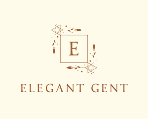 Mystical Elegant Organic logo design