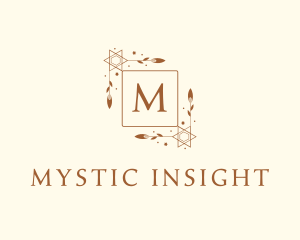 Mystical Elegant Organic logo design