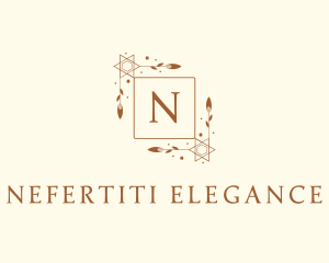 Mystical Elegant Organic logo design