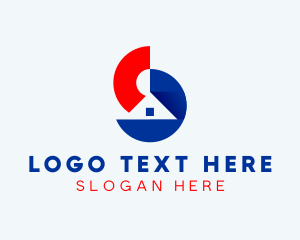 Mortgage - House Roof Letter S logo design