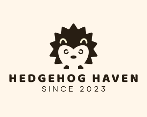 Hedgehog - Pet Porcupine Cartoon logo design