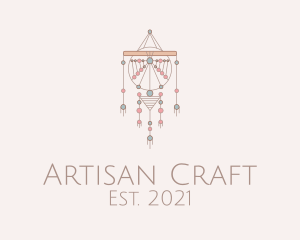 Handicraft - Macrame Handicraft Ornament logo design