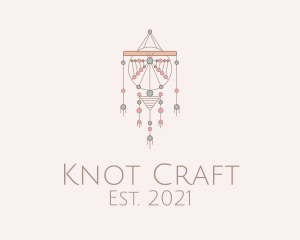 Macrame Handicraft Ornament  logo design