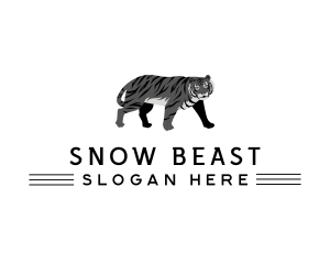 Tiger Beast Animal logo design