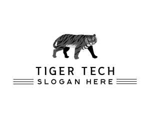 Tiger Beast Animal logo design