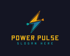 Voltage - Voltage Electric Plug logo design