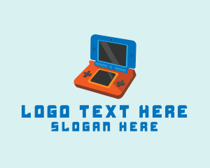 Old School - Retro Video Game Console logo design