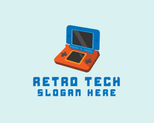 Retro Video Game Console logo design