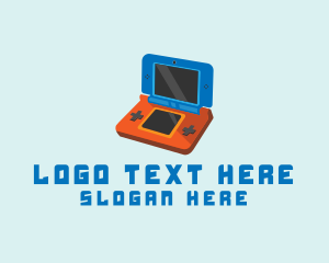 Console - Retro Video Game Console logo design