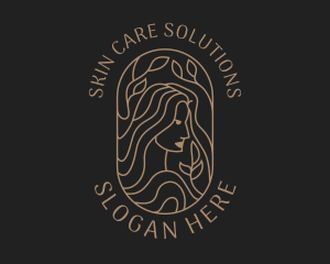 Dermatology - Feminine Lady Salon logo design