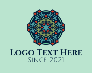 Fractal - Multicolor Star Lantern logo design