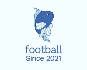 Pet Store - Blue Ocean Fish logo design